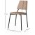 Lot de 2 chaises de salle  manger Lima - Vison