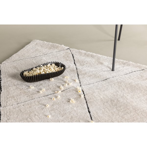 Tapis Patrik - Noir/blanc Tapis Patrik - Noir/blanc