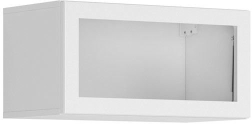 Caddy v�ggsk�p - Vit / Glas