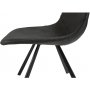 Pitch stol - Vintage gr / svart