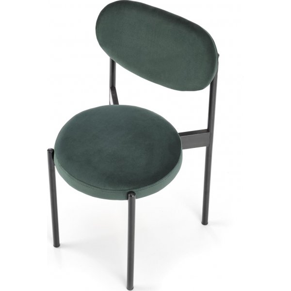 Chaise de salle  manger Cadeira 509 - Vert fonc