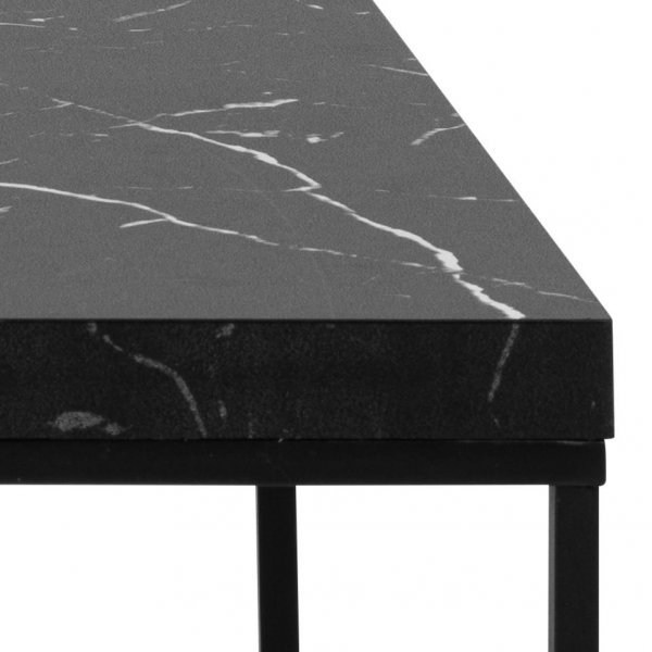 Barossa soffbord 110 x 55 cm - Svart