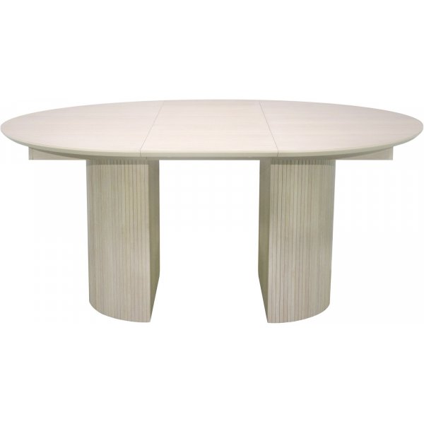 Scarlett matbord ø120 cm - Vitpigmenterad ek Scarlett matbord ø120 cm - Vitpigmenterad ek