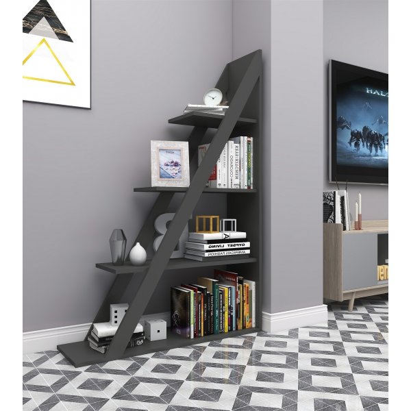 Arven bokhylla - Antracit Arven bokhylla - Antracit