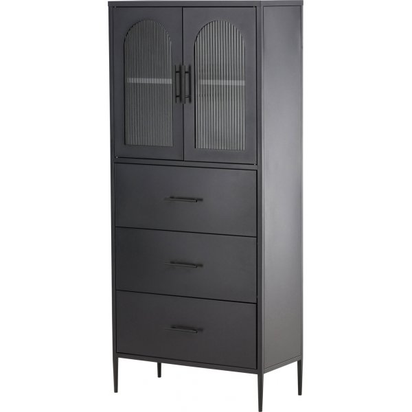 La paz vitrinskåp - Svart La paz vitrinskåp - Svart