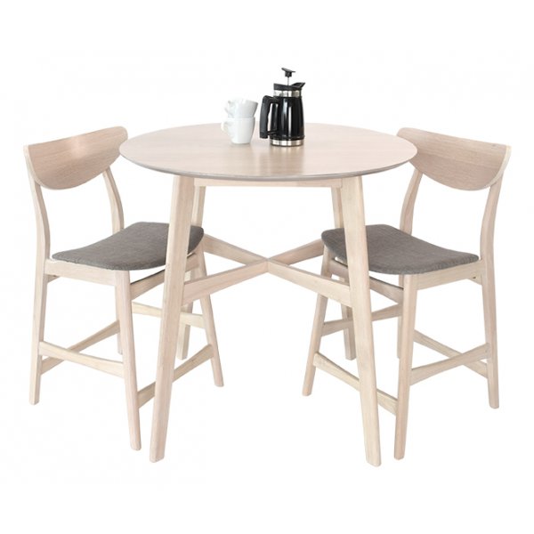 Bargrupp William - Bord + 2 stolar