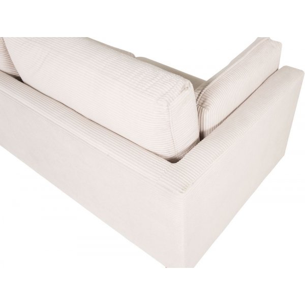 Canapé 3 places Savanna - Velours côtelé beige Canapé 3 places Savanna - Velours côtelé beige