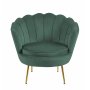 Fåtölj grön/mässing - Kingsley Fåtölj grön/mässing - Kingsley