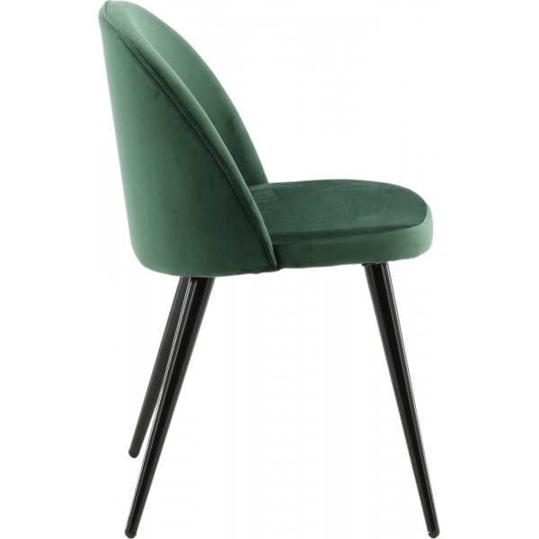 Chaise de salle à manger Alice - Vert mousse Chaise de salle à manger Alice - Vert mousse