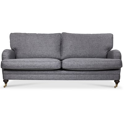 Howard London Premium 4-sits rak soffa - Grå