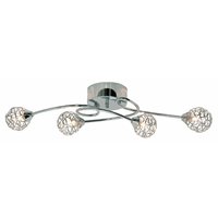 Excel Plafond 4st ljuskällor - Krom Excel Plafond 4st ljuskällor - Krom
