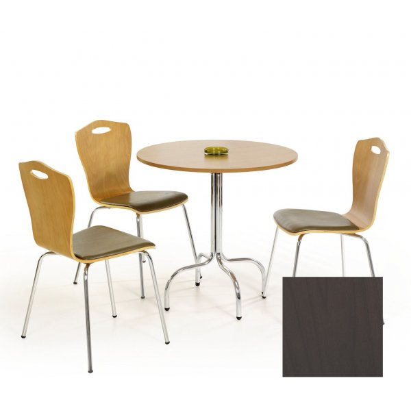 Aspen runt bord - wenge