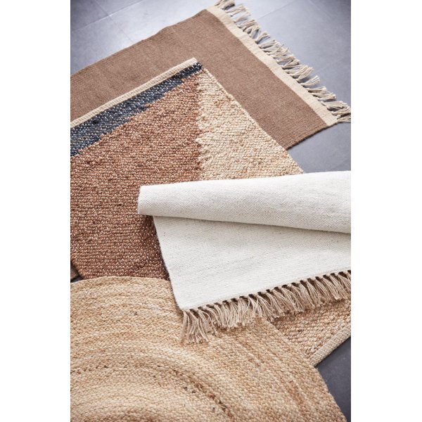 Tapis en laine Ian - Marron