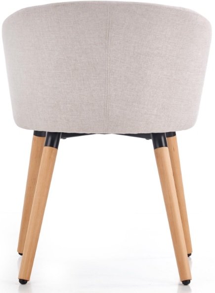 Vester matstol - Beige (Tyg) / Trä Vester matstol - Beige (Tyg) / Trä