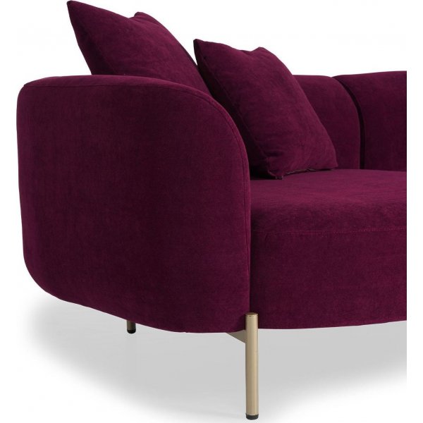 Macaroon divansoffa - Fuchsia Macaroon divansoffa - Fuchsia