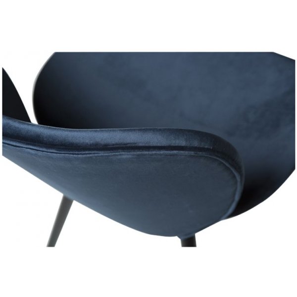 Chaise de salle  manger Cloud - Bleu nuit