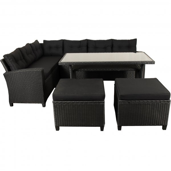 Loungegrupp Tanumshede - Konstrotting svart