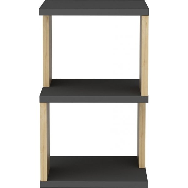 Chevet Carter - Anthracite/chêne Chevet Carter - Anthracite/chêne