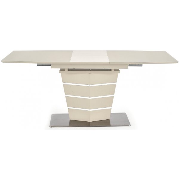 Table  manger extensible Randi 140-180 cm - Champagne / Chrome