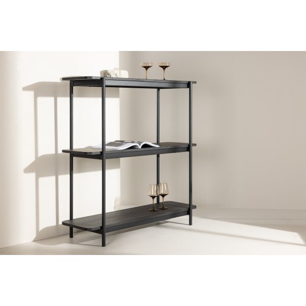 Heim hylla 120 cm - Svart Heim hylla 120 cm - Svart