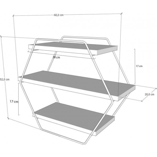 Azra wandplank - Grenen