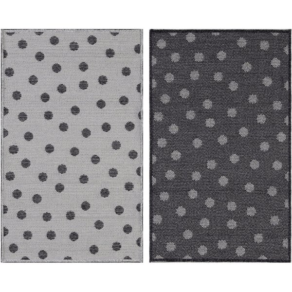 Como matta 110 x 60 cm - Antracit/grå Como matta 110 x 60 cm - Antracit/grå