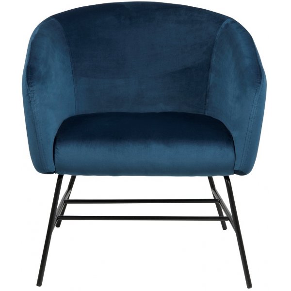 Fauteuil Ramsey - Bleu/noir Fauteuil Ramsey - Bleu/noir