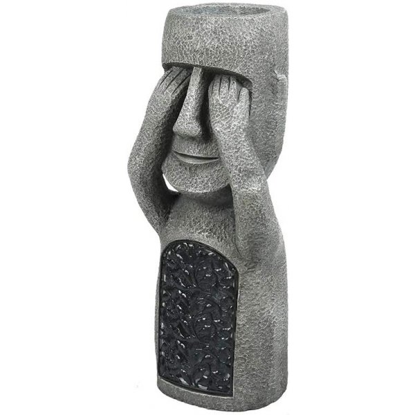 Buta vaas - Grijs/zwart