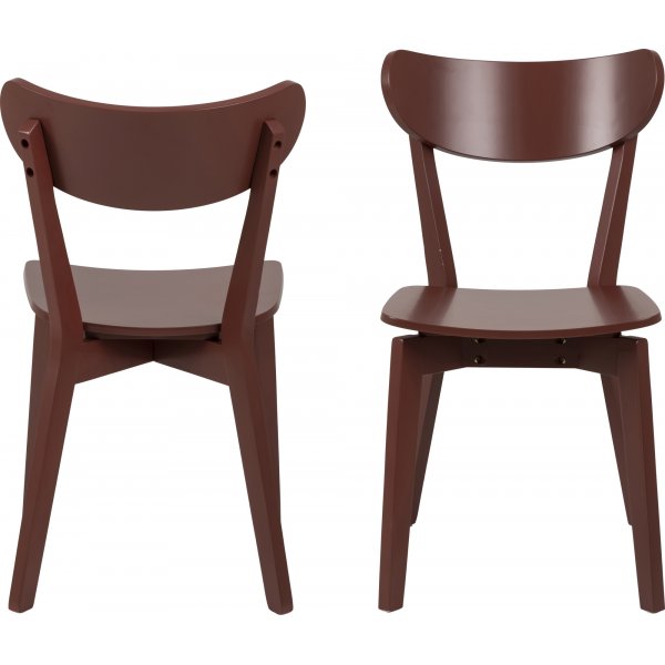 Chaise de salle  manger Roxby - Marron