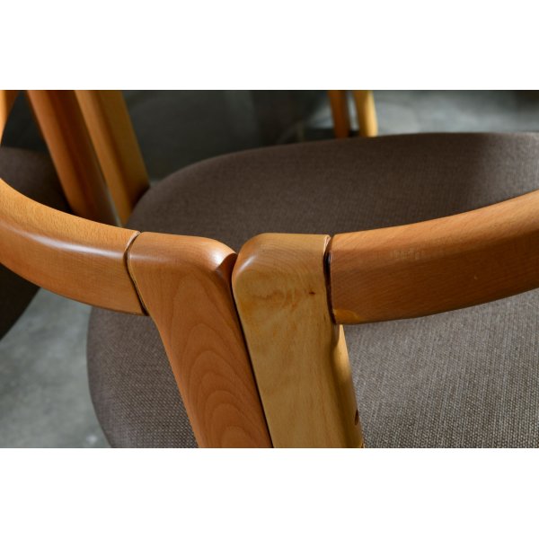 Chaise de salle à manger Cerni 2-pack - Chêne/brun Chaise de salle à manger Cerni 2-pack - Chêne/brun