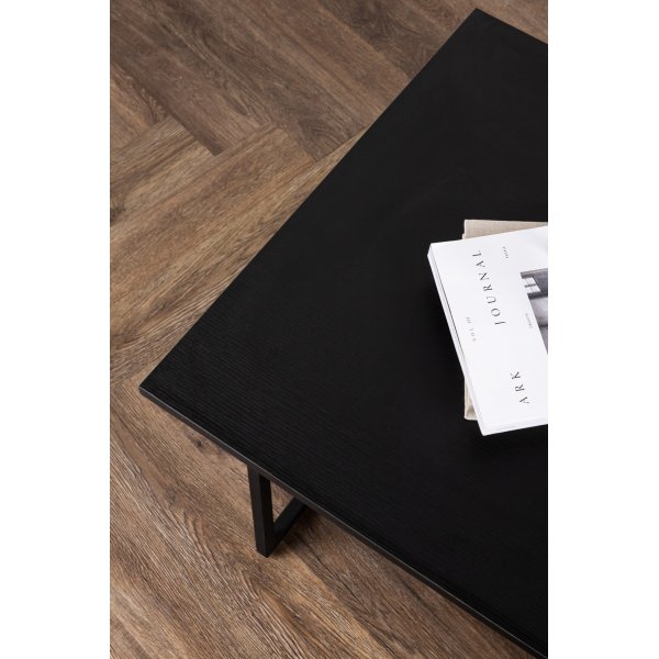 Table basse Pryor 110 x 70 cm - Noir