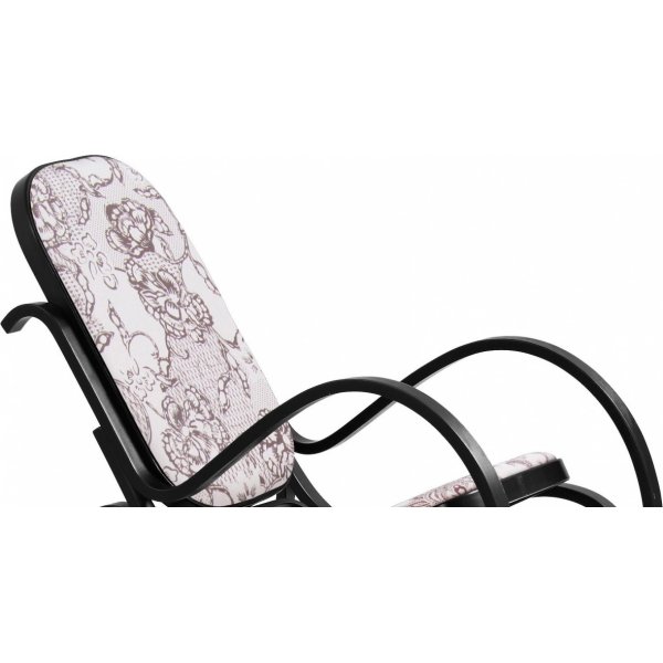 Fauteuil à bascule confort - Wengé Fauteuil à bascule confort - Wengé