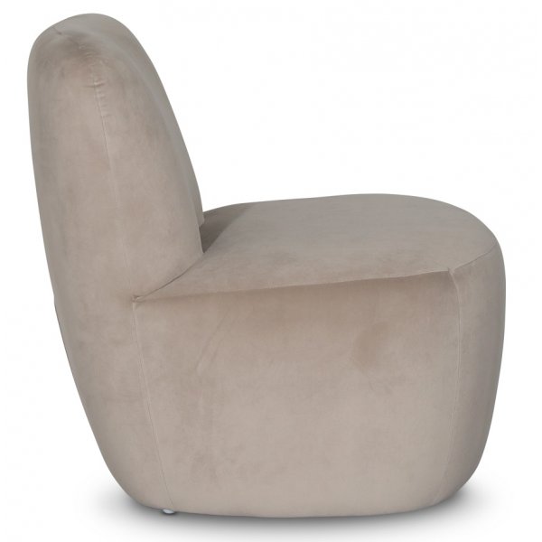 Rone fåtölj - Beige sammet Rone fåtölj - Beige sammet