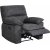 Fauteuil inclinable Coventry  mcanisme manuel - Microfibre grise