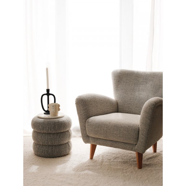 Fauteuil Teddy - Gris