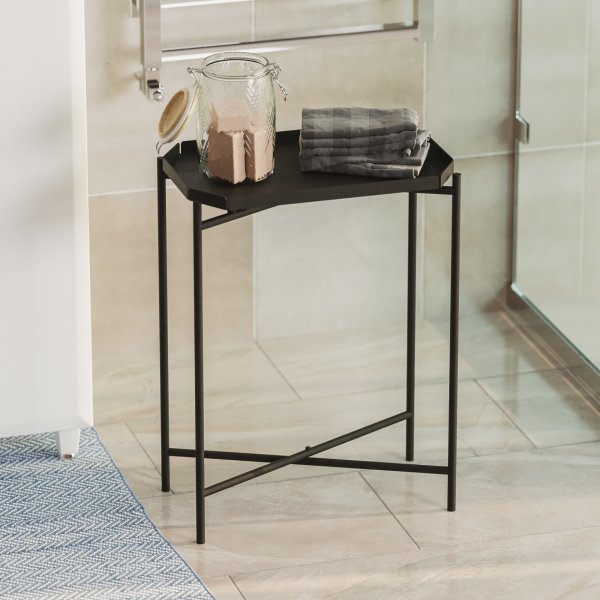 Table basse Vela 40 x 26 cm - Noir Table basse Vela 40 x 26 cm - Noir