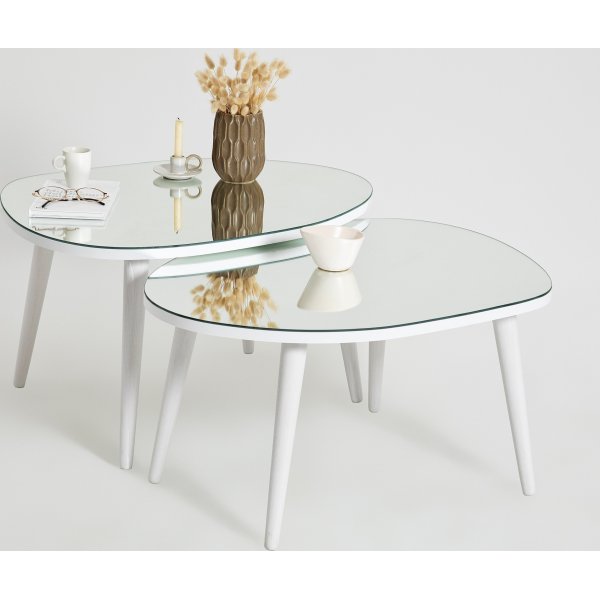 Table Gusto 75 x 55 cm - Blanc Table Gusto 75 x 55 cm - Blanc