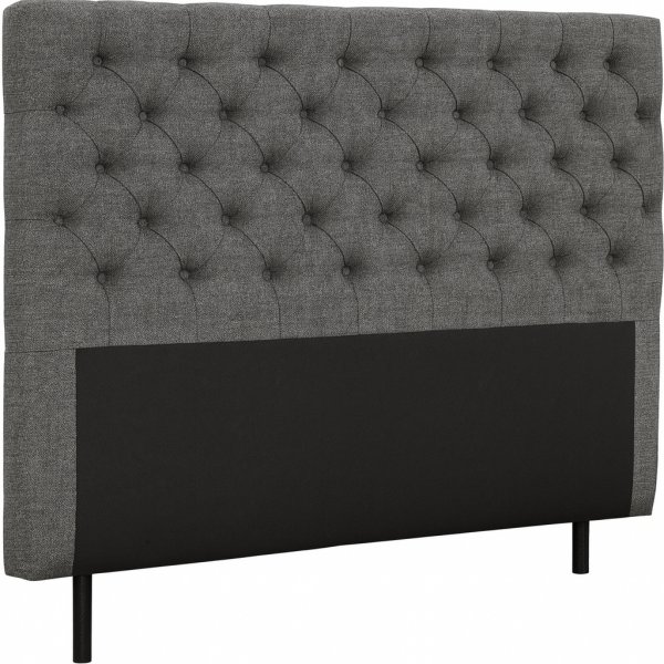 Presley sänggavel med knappar 180 cm - Grå Presley sänggavel med knappar 180 cm - Grå