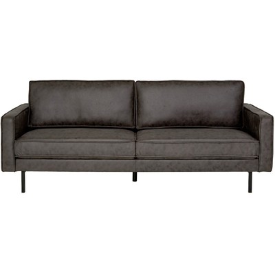 Hrryda 3-sits soffa - Gr vintage (PU)