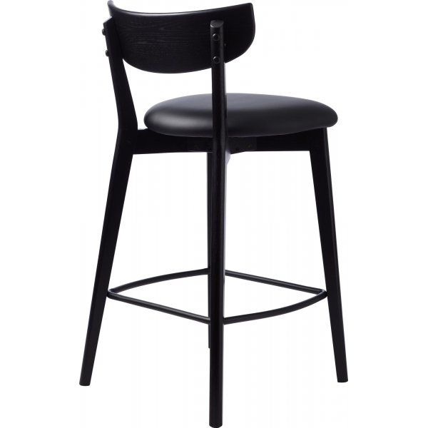 Contudo counterstol - Svart PU Contudo counterstol - Svart PU