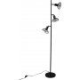 Lampadaire creux Mesh 3 - Noir
