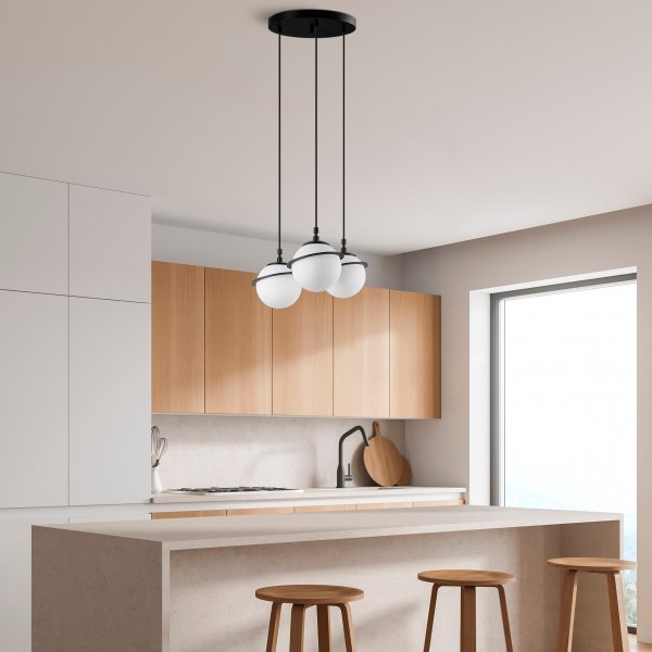 Plafonnier Hugin 13416 - Noir