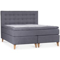 Superior T2000 kontinentalsängpaket soft grå - 7-zons pocket Superior T2000 kontinentalsängpaket soft grå - 7-zons pocket