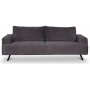 Avondale 3-sits soffa i gr tyg