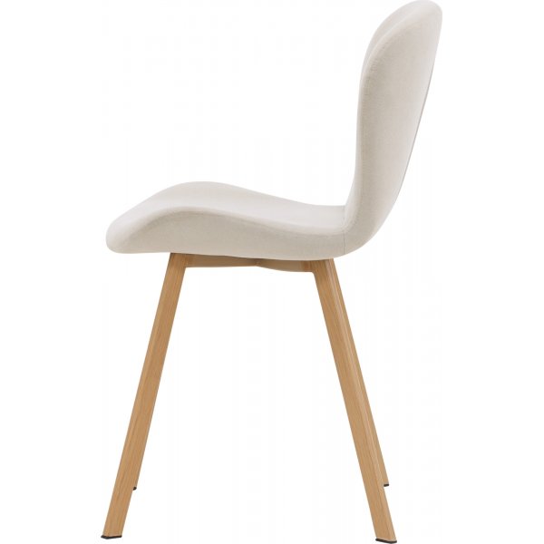 Lilja matstol - Beige/ek