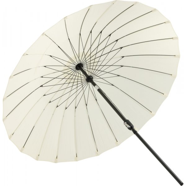 Palmetto parasoll - Svart/Vit Palmetto parasoll - Svart/Vit