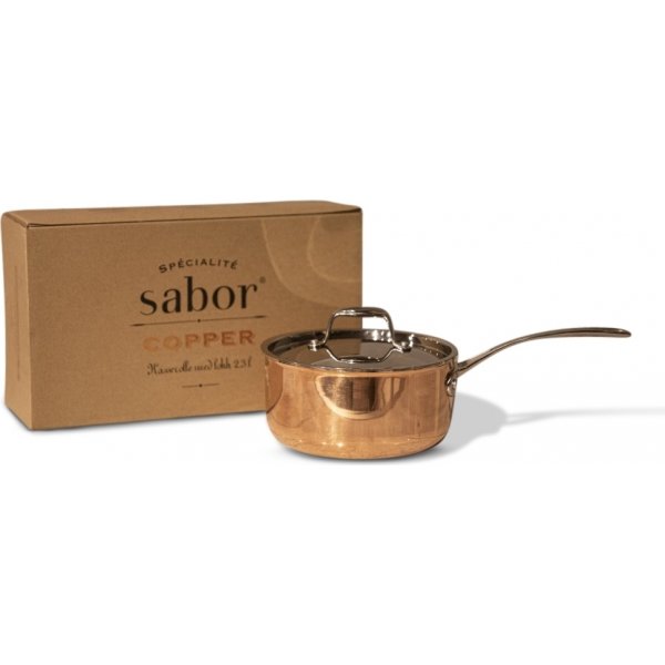 Sabor kopparkastrull 2,3 liter