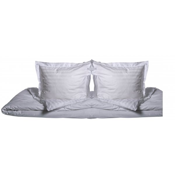 Bddset Hilton Satin Kingsize - Vit