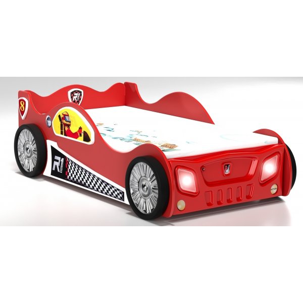 barnsäng bil - Röd Formel 1 barnsäng bil - Röd Formel 1