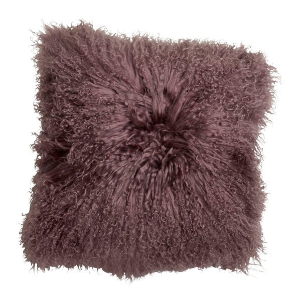Tibet kuddfodral (Frskinn) - Mauve